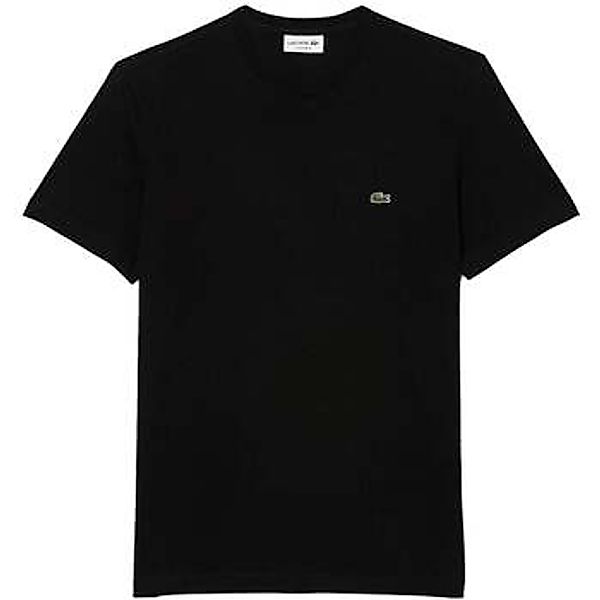 Lacoste  T-Shirt Regular Fit Crew Neck T-Shirt Black günstig online kaufen