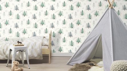 Rasch Kindertapete, glatt, uni, (1 St) günstig online kaufen