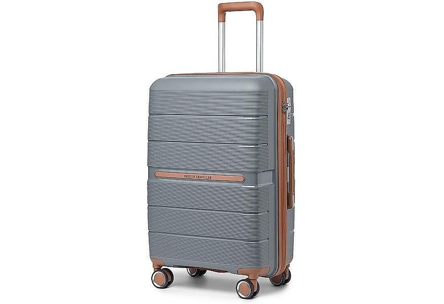 British Traveller Handgepäck-Trolley Reisekoffer Hartschalenkoffer aus 100% günstig online kaufen