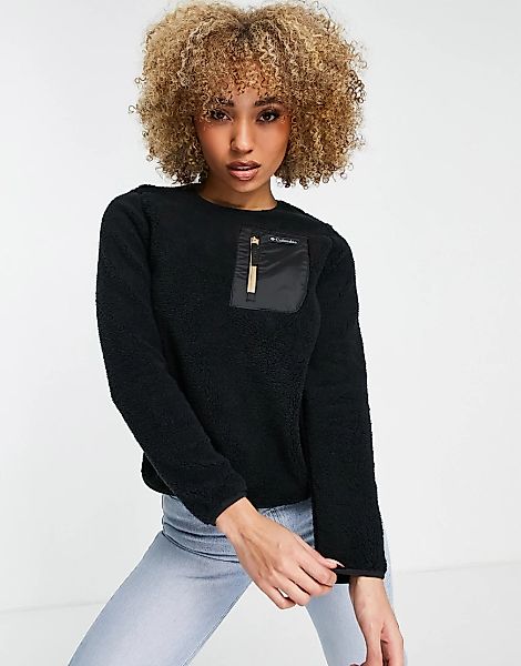 Columbia – West Bend – Sweatshirt in Schwarz günstig online kaufen