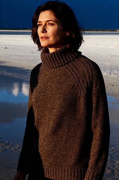 Zaubermond Rollkragenpullover Zaubermond Rollkragenpullover mit Strukturdet günstig online kaufen