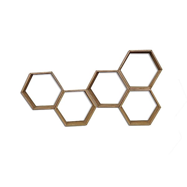 Skye Decor Wandregal 100% SPRUCE WOOD, günstig online kaufen