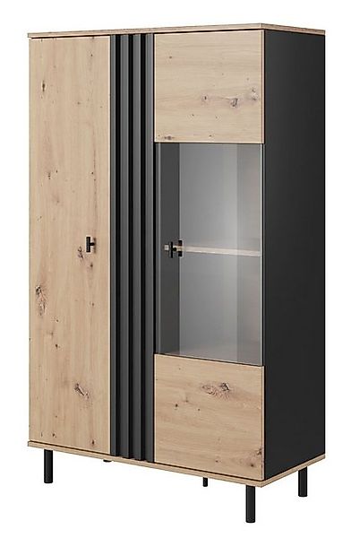 Feldmann-Wohnen Vitrine Madis (mit Türen, mit Einlegeböden, 1-St., moderne günstig online kaufen
