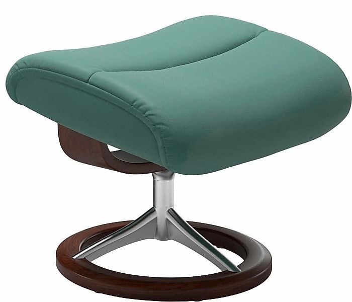 Stressless Fußhocker "View" mit Signature Base,Gestell Braun günstig online kaufen