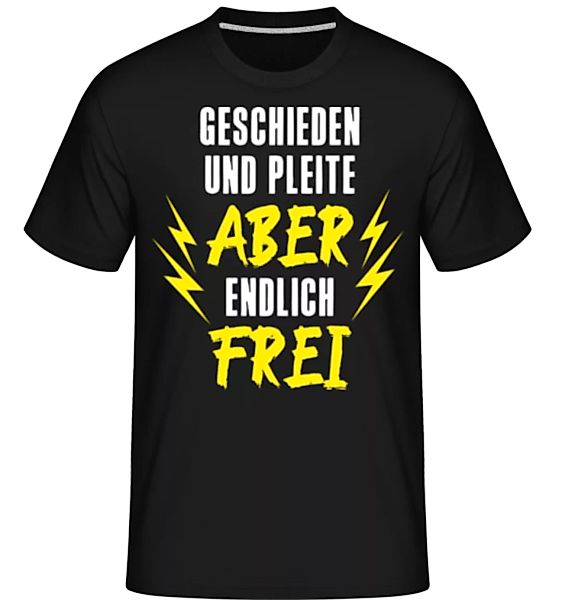 Geschieden Pleite Endlich Frei · Shirtinator Männer T-Shirt günstig online kaufen