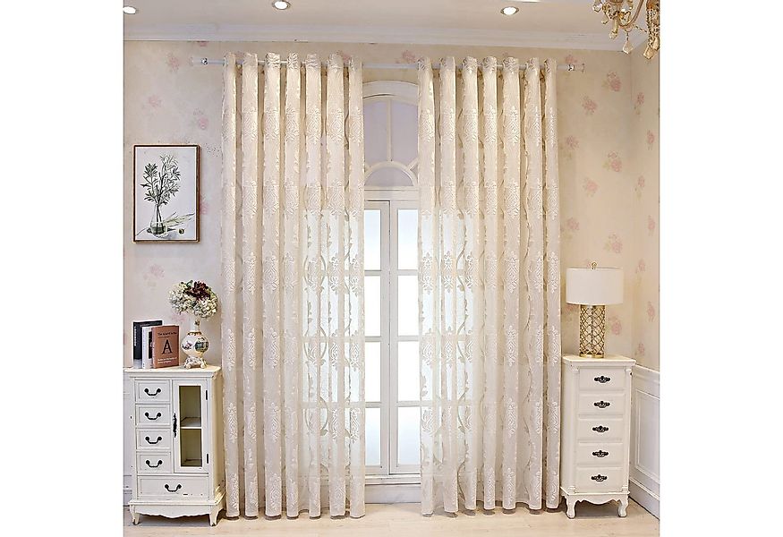 M&W DAS DESIGN Vorhang Wohnzimmer Schlafzimmer​​ Curtains Mit ösen (1er), 2 günstig online kaufen