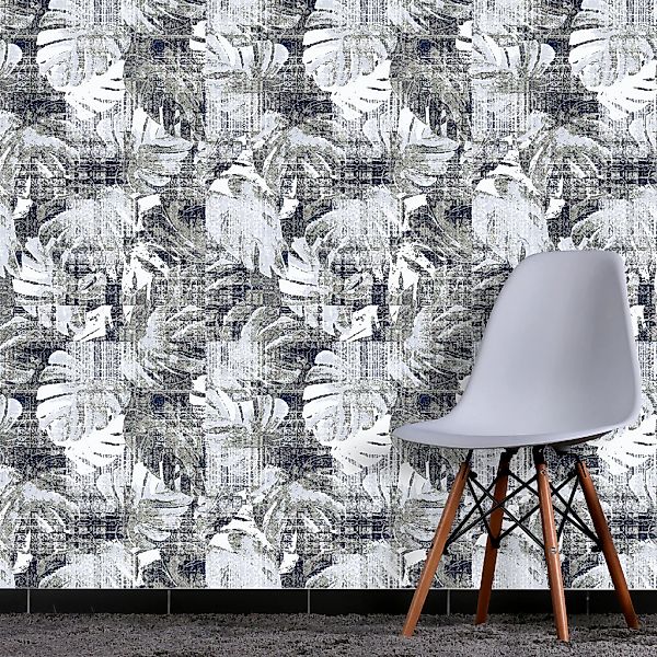 queence Vinyltapete »Doddy«, floral-geblümt-gemustert-Motiv, 90x250cm, selb günstig online kaufen