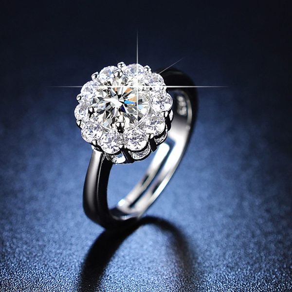 The Beauty House Fingerring Verlobungsring silberfarbiger günstig online kaufen