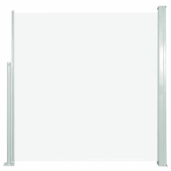furnicato Seitenmarkise Ausziehbar 140x300 cm Creme günstig online kaufen