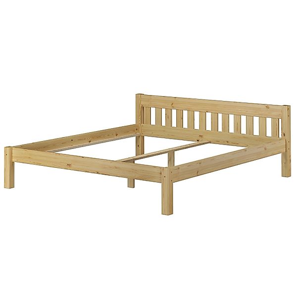 Erst-Holz Stabiles Ehebett Holzbett Gästebett 180 cm x 200 cm Kiefer Massiv günstig online kaufen