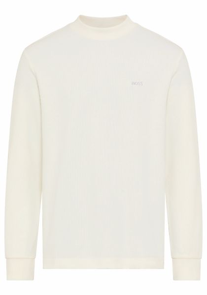 BOSS ORANGE Langarmshirt "Te explorer", Rundhalsausschnitt, Saum- und Ärmel günstig online kaufen