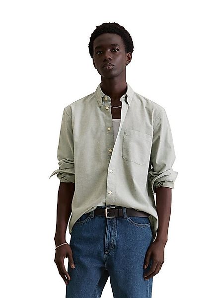 Marc O'Polo DENIM Langarmhemd aus Bio-Baumwoll-Oxford-Qualität günstig online kaufen