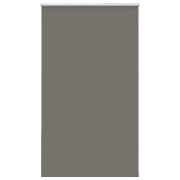 vidaXL Verdunkelungsrollo Grau 125x210cm Stoffbreite 121,6cm Polyester 4011 günstig online kaufen
