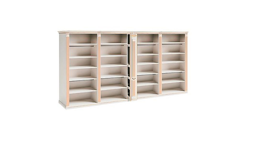 JVmoebel Kleiderschrank Exklusiver Weißer Kleiderschrank Moderne Holz Möbel günstig online kaufen