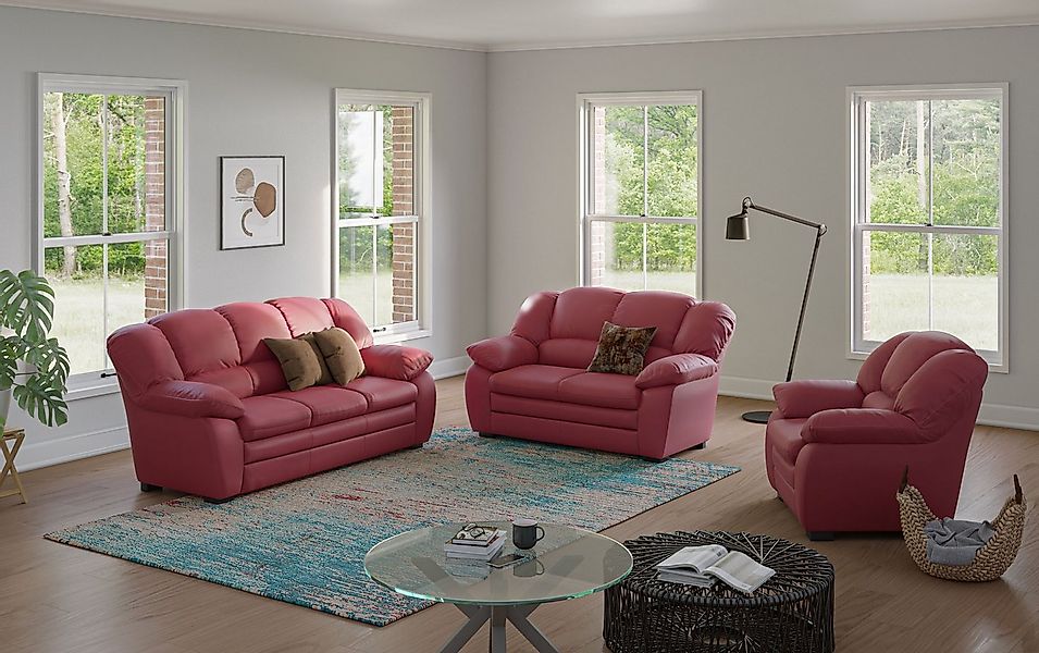 COTTA Polstergarnitur "Casino, Sofa Set, 3-2-1 Sitzer, Wohnzimmer Garnitur" günstig online kaufen