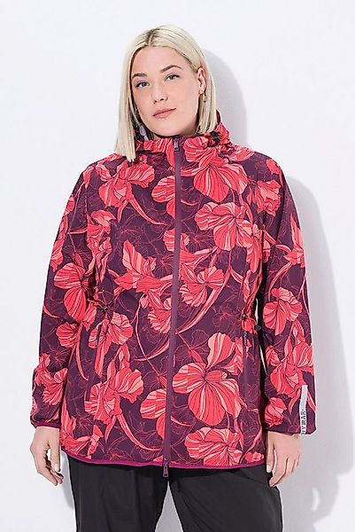 Ulla Popken Funktionsjacke Regenjacke leicht wasserdicht Kapuze günstig online kaufen