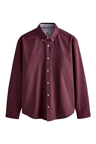 Next Langarmhemd Langärmeliges Oxfordhemd mit Stretch günstig online kaufen