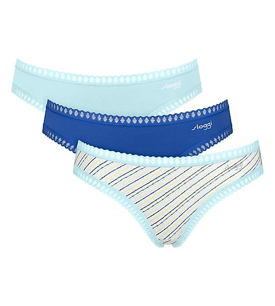 sloggi Minislip "GO Crush Mini C3P" 3er Pack, mit Spitzendetails günstig online kaufen
