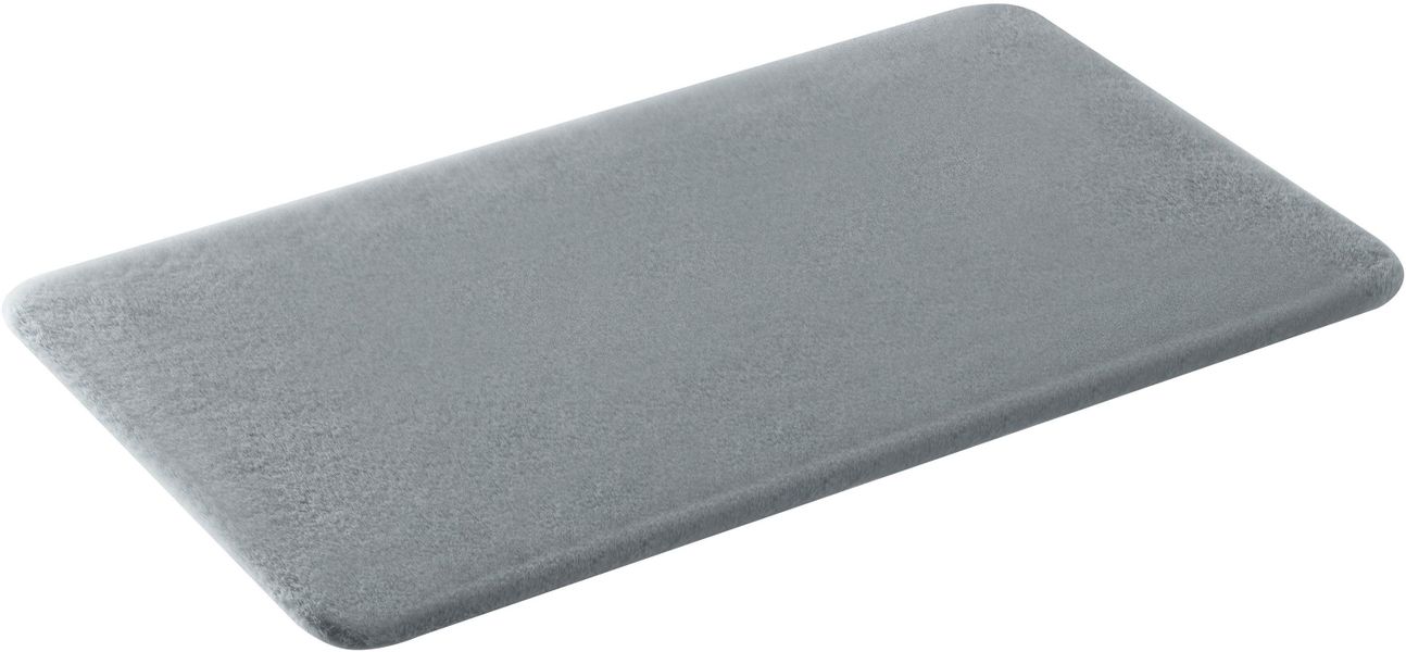 my home Badematte "Valeria, Kaninchenfell-Haptik" Höhe 20 mm rutschhemmend günstig online kaufen