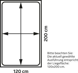 Maintal Polsterliege mit Bettkasten günstig online kaufen