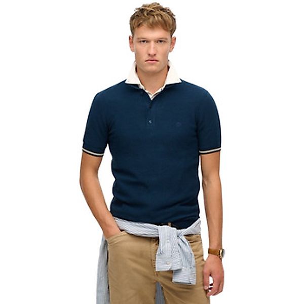 Superdry  Poloshirt Polo en maille texturée günstig online kaufen