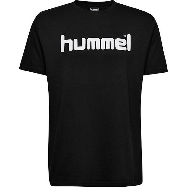 hummel T-Shirt Logo T-Shirt Sport Kurzarm Rundhals Shirt aus Baumwolle HMLG günstig online kaufen