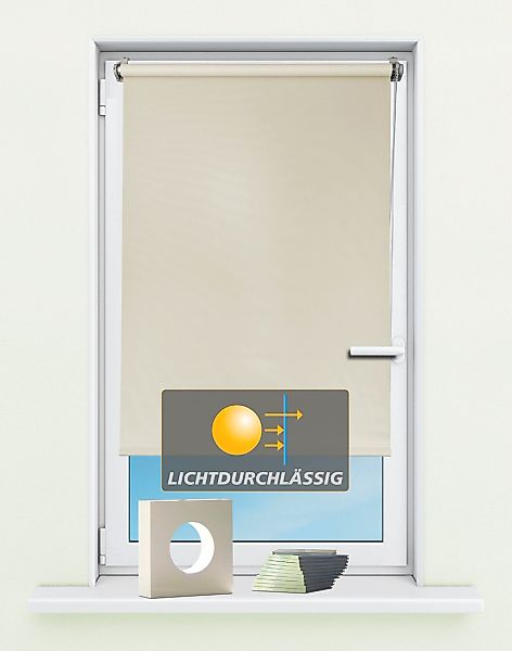 Kutti Seitenzugrollo "Seitenzugrollo Ida, Lichtschutz, Klemmfix, ohne Bohre günstig online kaufen