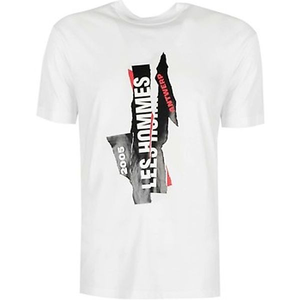 Les Hommes  T-Shirt LJT224-710P | Logo günstig online kaufen