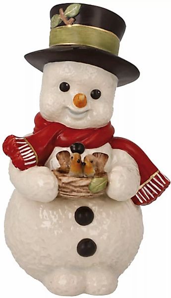 Goebel Schneemann "Weihnachtsfigur - Zwitscherndes Vogelpaar, Höhe ca. 12 c günstig online kaufen