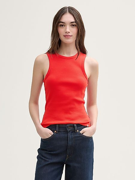 TOM TAILOR Denim Trägertop Racerback Ripp günstig online kaufen