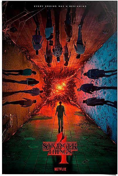 Reinders Poster "Stranger Things - every ending has a beginning" günstig online kaufen