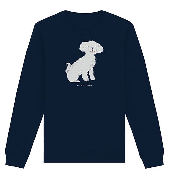 Mr. & Mrs. Panda Longpullover Bichon Frisé Moment Größe L - French Navy - G günstig online kaufen