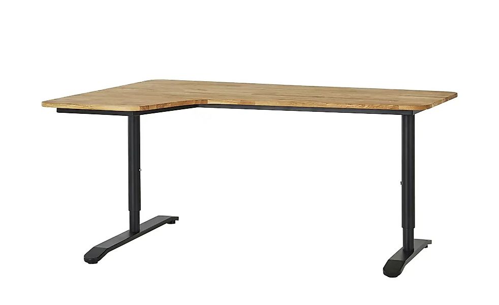 Eckschreibtisch  Main ¦ weiß ¦ Maße (cm): B: 160 H: 65 T: 110.0 Tische > Sc günstig online kaufen