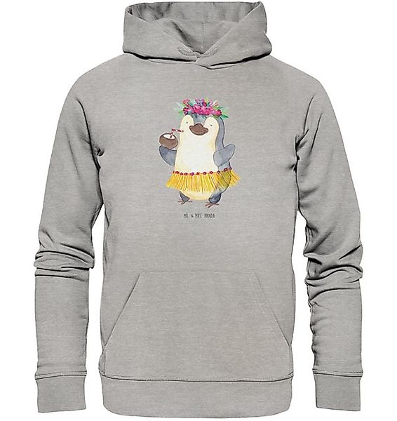 Mr. & Mrs. Panda Hoodie Größe S Pinguin Kokosnuss - Heather Grey - Geschenk günstig online kaufen