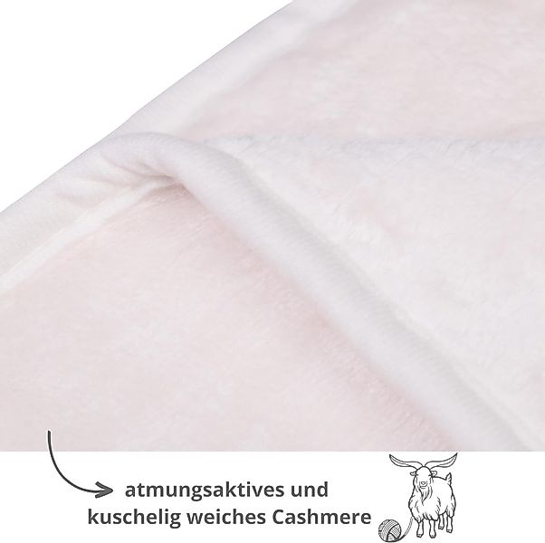 Kinderdecke Kuscheldecke Kids, liebling, Cashmere Feeling Kinderdecke, Prem günstig online kaufen