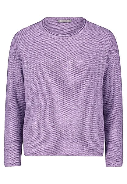 Betty&Co Strickpullover "Damen Strickpullover mit Rundhalsausschnitt" 1 Stk günstig online kaufen