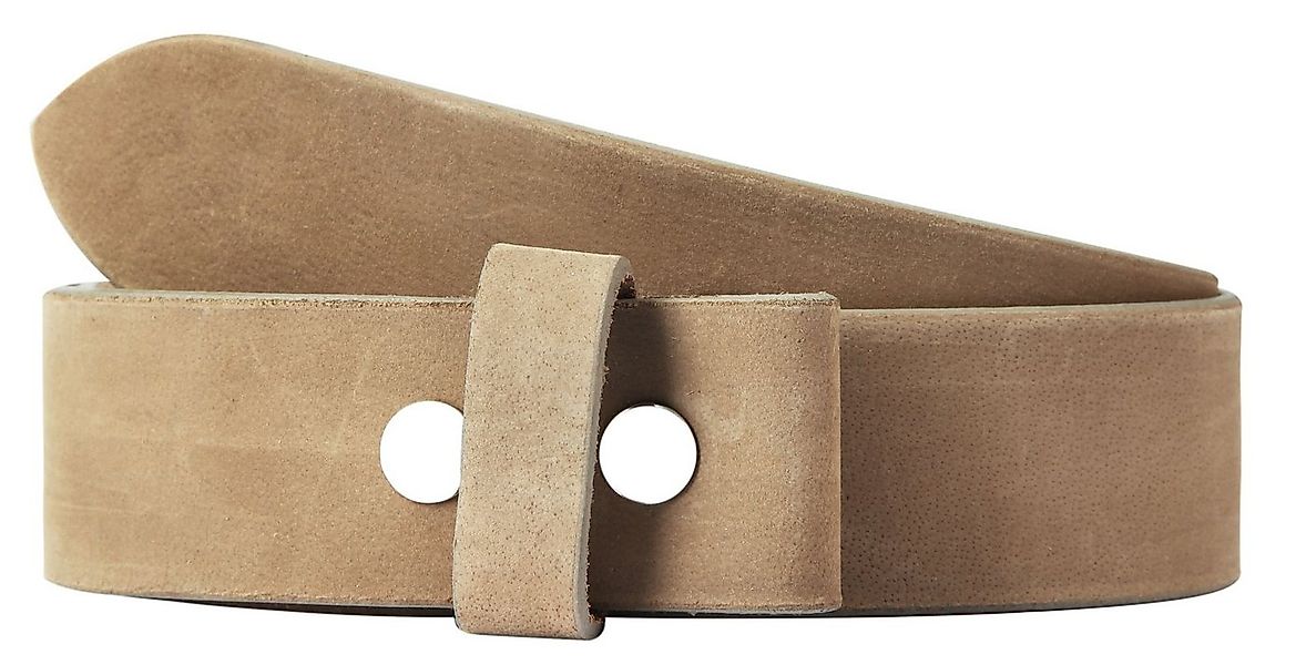 Leonardo Verrelli Ledergürtel LV0137 Echtleder für Wechselschnallen, taupe, günstig online kaufen