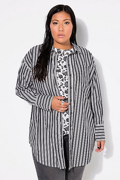 Studio Untold Hemdbluse Hemdbluse oversized Streifen günstig online kaufen