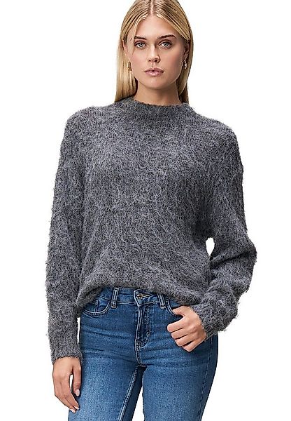 Zero Strickpullover Damen mit Flaum (1-tlg) Plain/ohne Details günstig online kaufen