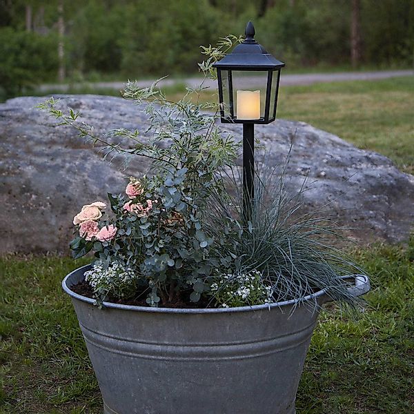 STAR TRADING LED Laterne LED Laterne Grablicht Erdspieß flackernde Kerze f. günstig online kaufen