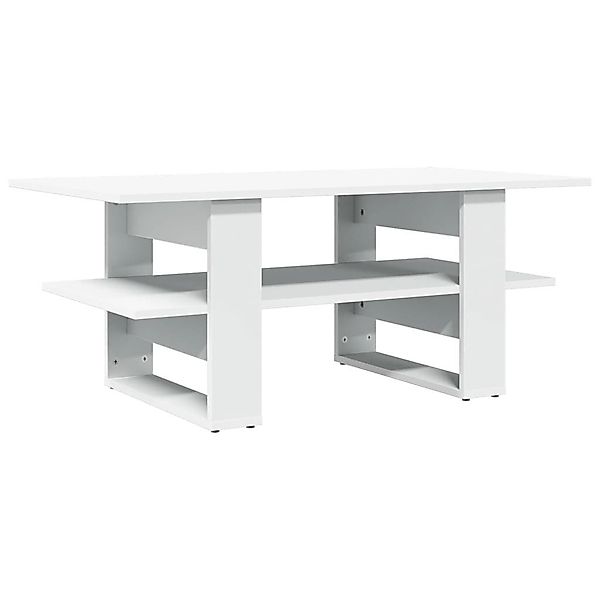 vidaXL Couchtisch Couchtisch Weiß 102x55x42 cm günstig online kaufen