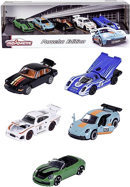 majORETTE Spielzeug-Auto Spielzeugauto Porsche Edition 5er günstig online kaufen