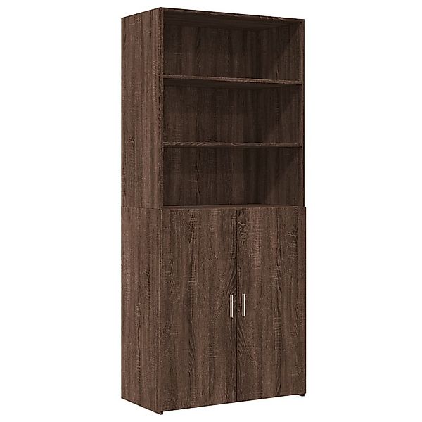 vidaXL Highboard Highboard Braun Eichen-Optik 80x42,5x185 günstig online kaufen