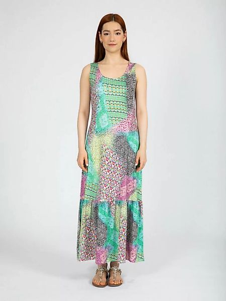 VICCI Germany A-Linien-Kleid mit abstraktem Leo-Druck günstig online kaufen