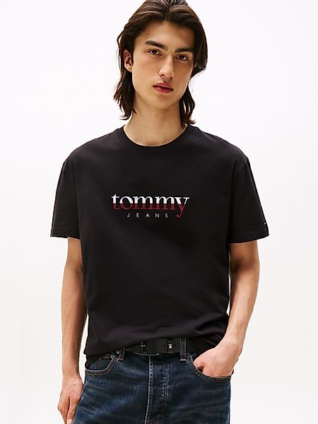 Tommy Jeans T-Shirt aus Jersey mit günstig online kaufen