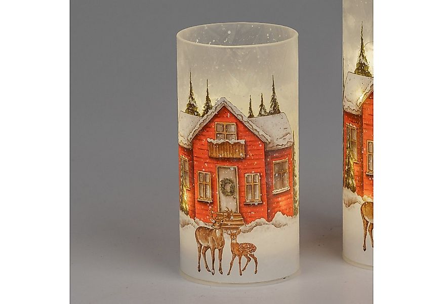 formano Nachttischlampe Weihnachtszeit, Mit Timerfunktion, Mehrfarbig, Moti günstig online kaufen