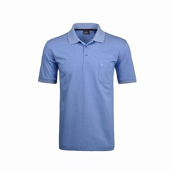 RAGMAN Poloshirt blau regular (1-tlg) günstig online kaufen