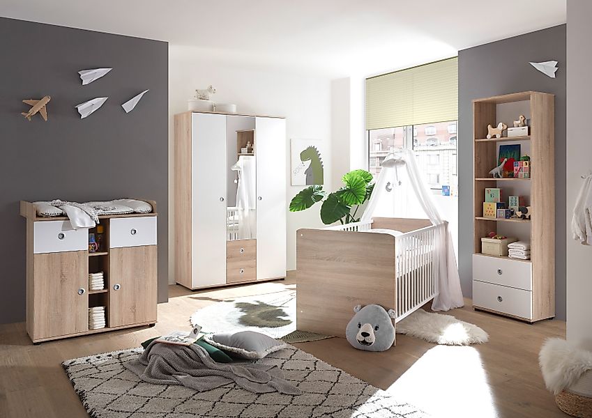 möbel-direkt.de Babyzimmer-Komplettset Wiki, (Spar Set, 4-tlg., günstig online kaufen