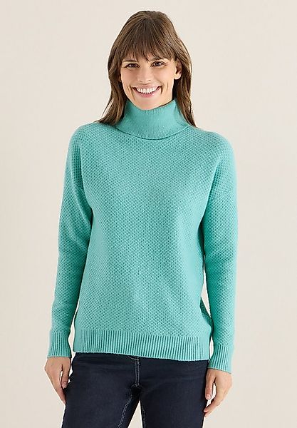 STREET ONE Rollkragenpullover aus Baumwolle mit Stretchanteil günstig online kaufen