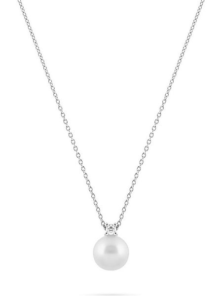 CHRIST Goldkette CHRIST Damen-Kette 375er Weißgold 1 Süßwasserperle günstig online kaufen